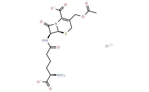 Cephalosporin C zinc salt