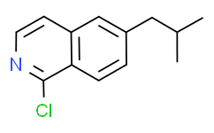 1-Chloro-6-(2-methylpropyl)isoquinoline