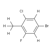 2-氟-4-溴-6-氯甲苯