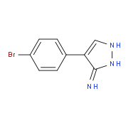 4-(4-溴苯基)-1H-吡唑-3-胺