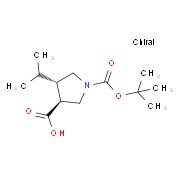 BOC-(+/-)-TRANS-4-异丙基-吡咯-3-羧酸