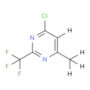 4-CHLORO-6-METHYL-2-TRIFLUOROMETHYLPYRIMIDINE, 95+%