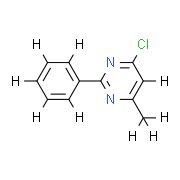 4-CHLORO-6-METHYL-2-PHENYL-PYRIMIDINE