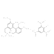 1-羟基-2,10,11-三甲氧基-6-甲基-6aalpha-a卟吩ium 苦味酸盐
