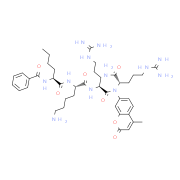 Bz-Nle-Lys-Arg-Arg-AMC (trifluoroacetate salt)
