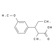 2-甲基-3-(3-甲氧基苯基)戊酸