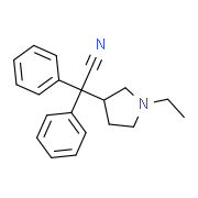 2-(1-乙基吡咯烷-3-基)-2,2-二苯基乙氰