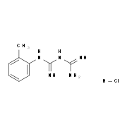 1-胍基-N-(2-甲基苯基)甲脒 盐酸盐