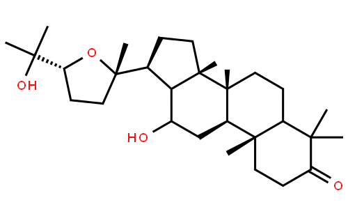 20S,24R-Epoxydammara-12β,25-diol-3-one