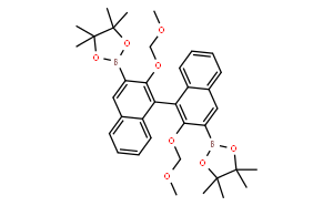 (R)-2，2'-Bis(methoxymethoxy)-1，1'-binaphthyl-3，3'-diboronic Acid Pinacol Ester