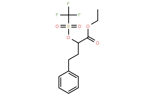 (r)-4-苯基-2-(三氟甲磺酰基氧基)丁酸乙酯