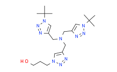 1H-1,2,3-Triazole-1-propanol, 4-[[bis[[1-(1,1-dimethylethyl)-1H-1,2,3-triazol-4-yl]methyl]amino]methyl]-