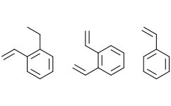 二乙烯基苯与磺化(苯乙烯和乙烯基乙苯)的聚合物